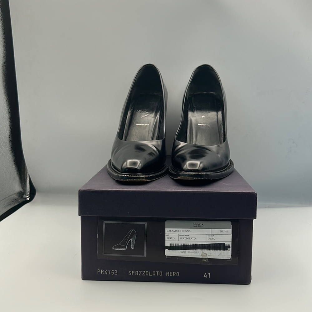 Size 41 Prada Block Heels